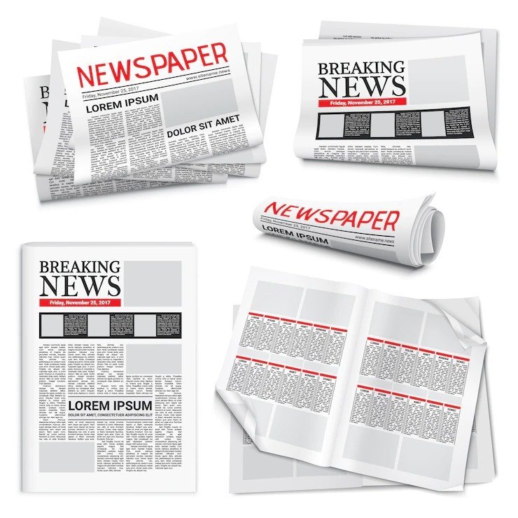 White Newspaper Printing Service, Location: Bangalore, Size: 520 X 330 mm