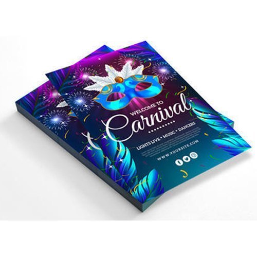 Custom Art paper Promotional Leaflet Printing Service, in Mumbai