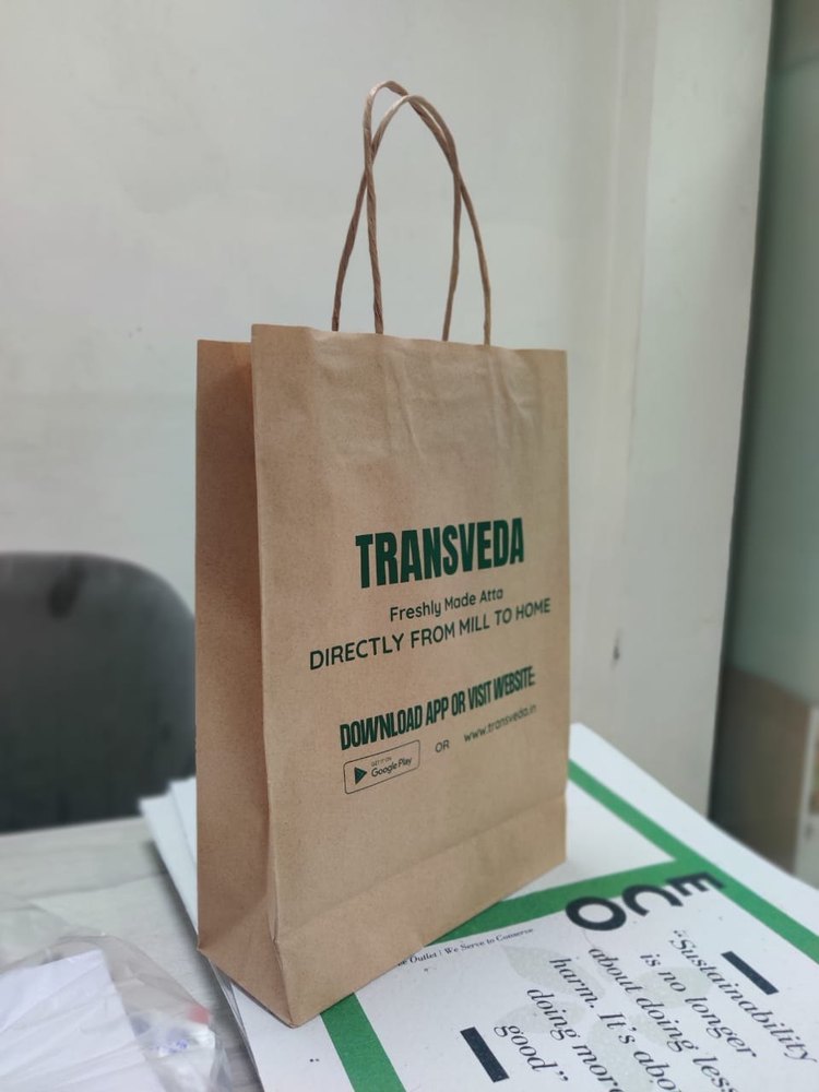 Handled Paper Kraft Carry Bag Printing Services