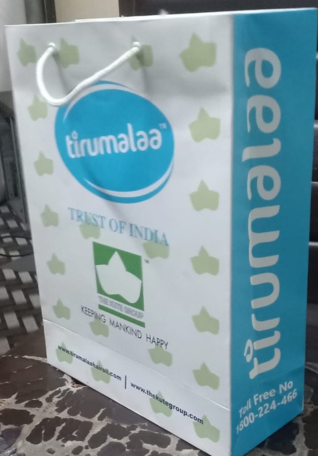 Handled Paper Carry Bags Print Service