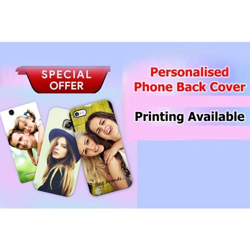 Plastic Personalised Mobile Cover Printing Service