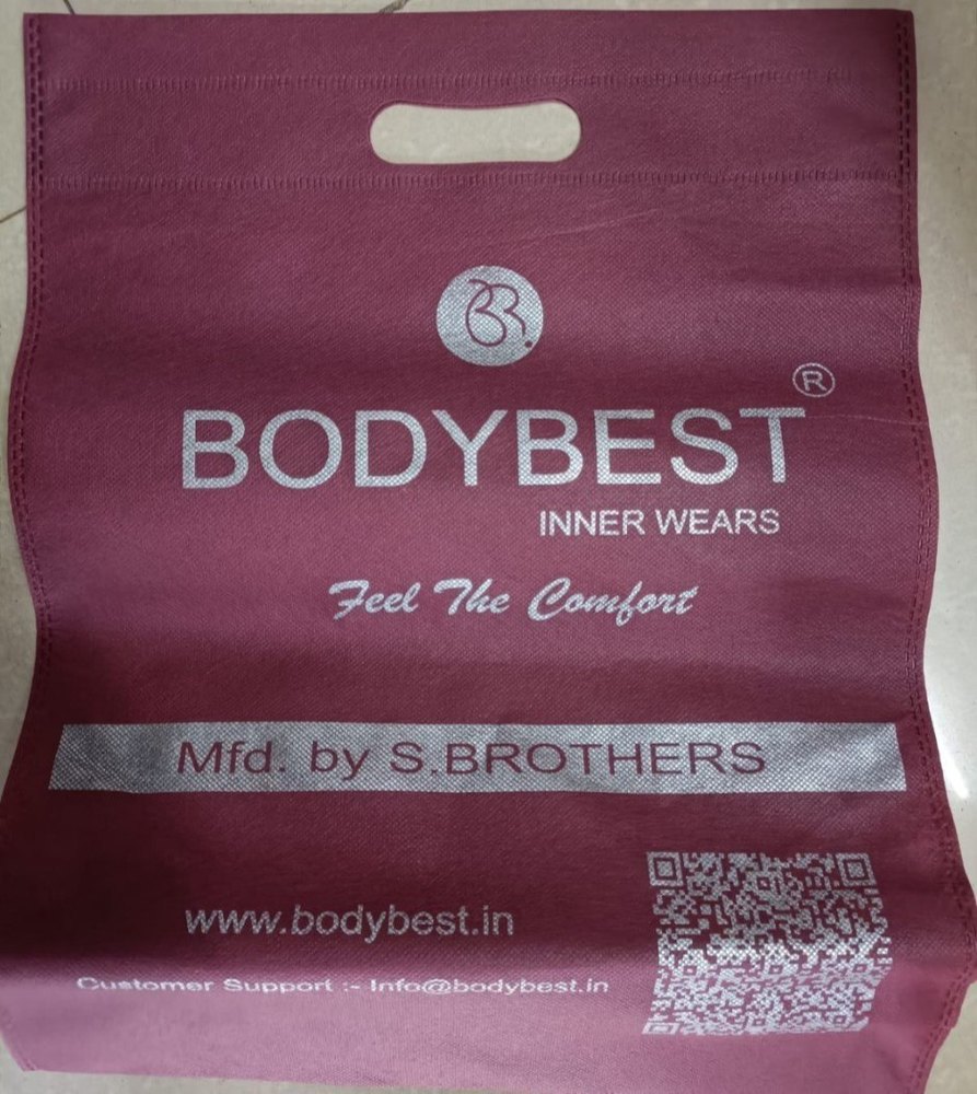 5-7 Days Two Color, One Color Printed D Cut Non Woven Carry Bag Printing Service, Location: Delhi Ncr, Size: 10*14