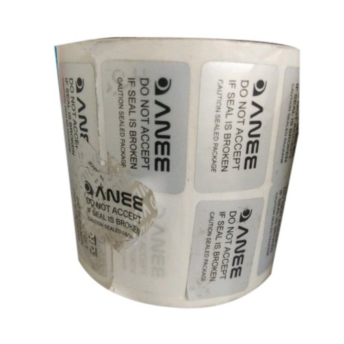 White And Black Polyester Rectangular Printed Label, for Garments