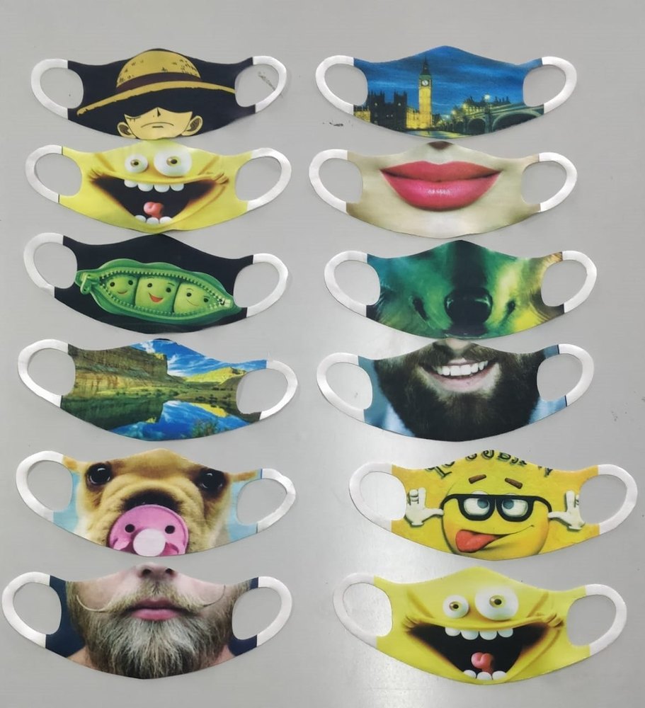Cotton Face Mask Sublimation Printing Service, in Bengaluru