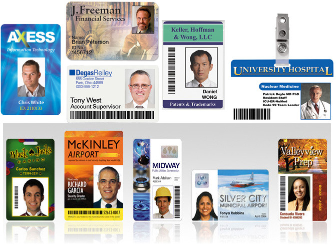Plastic ID Card Printing Work