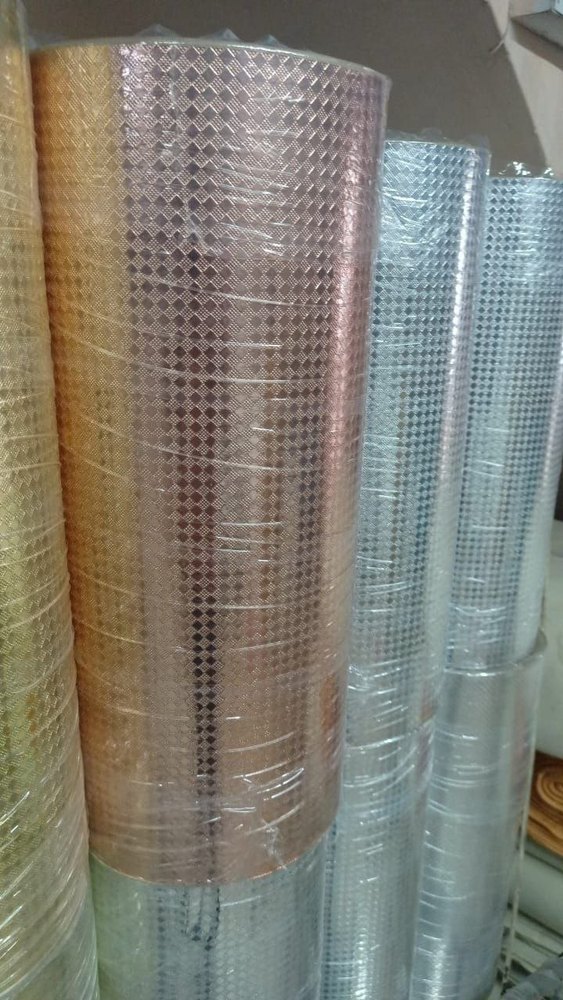 Roal Printed Golden Embossed Paper Roll, GSM: 80 - 120 GSM, Packaging Type: Parcel