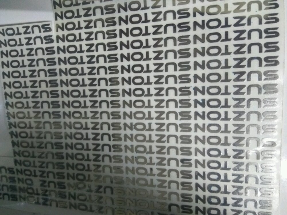 Metal Embossed Stickers Printing Service