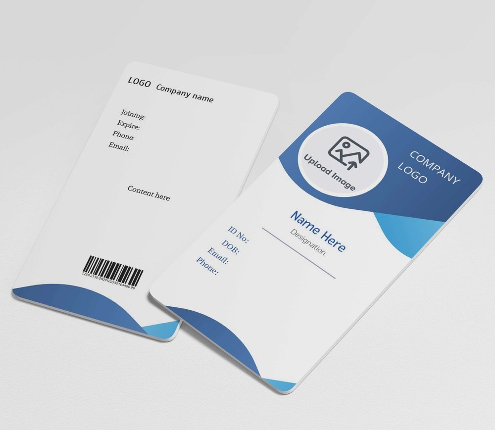 Text Printing Acrylic ID Card Printed Service, in West Bengal