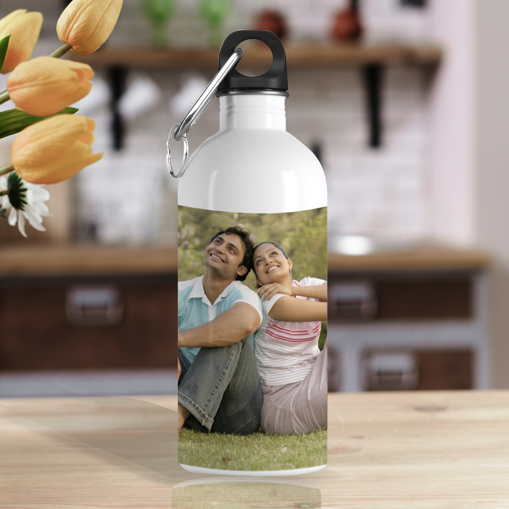 Stainless Steel Sipper Bottle Printing Service