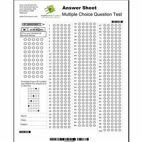 4-6 Days Paper Answer Sheets Printing Service, in Pan India