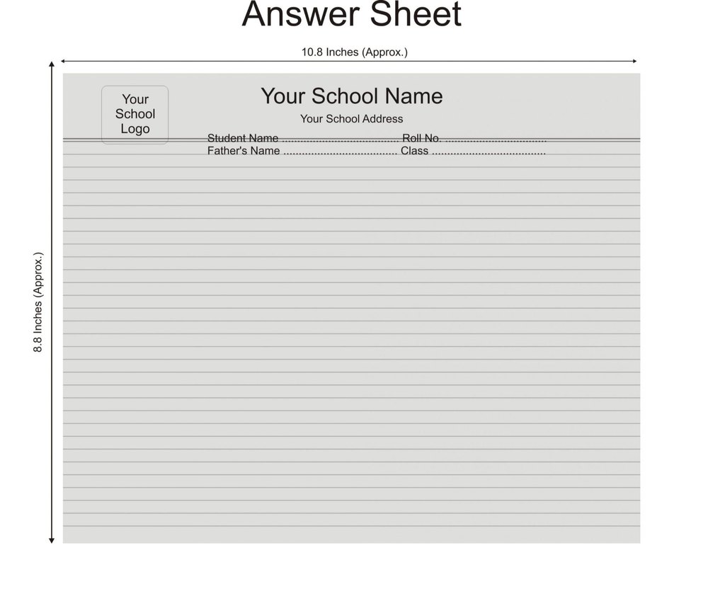 Answer Sheets Printing Services, in Mumbai, Thane