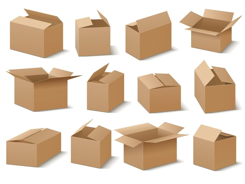 White Corrugated Box Printing Service
