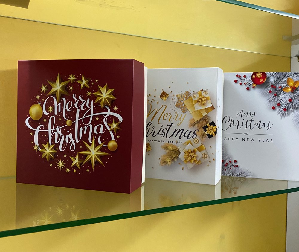 Christmas Brownie Boxes