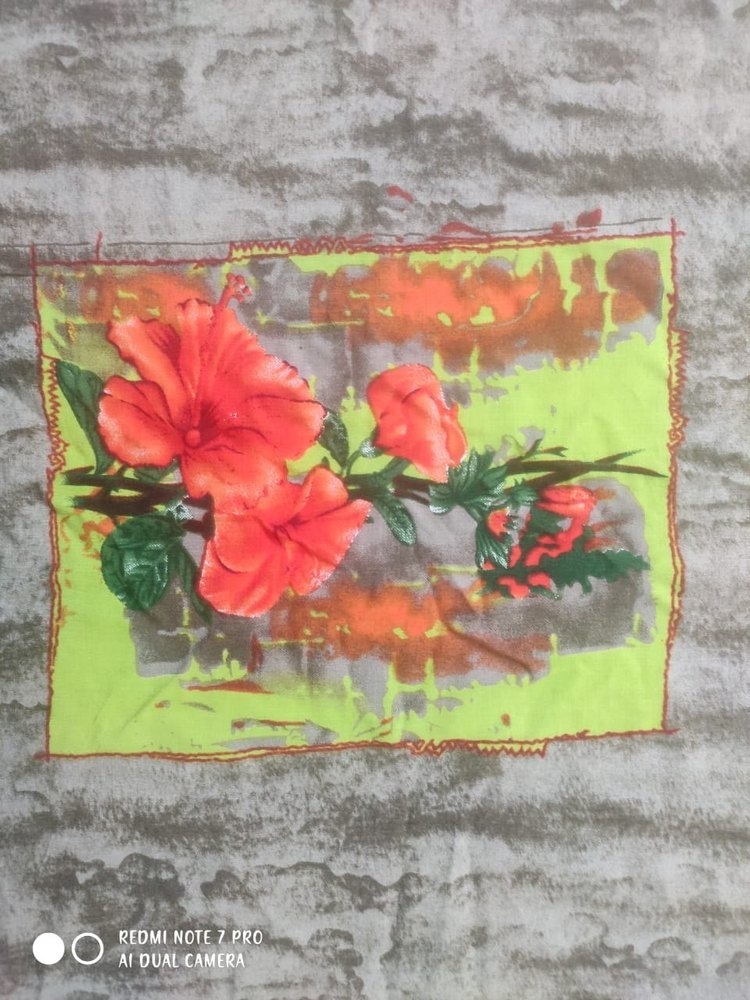 Digital Floral Print Viscose Rayon Fabric Services