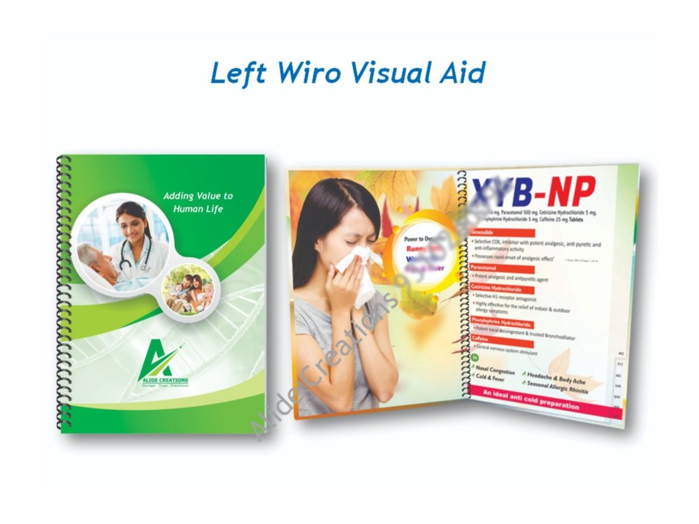 Paper Left Wiro Visual Aids Printing Service