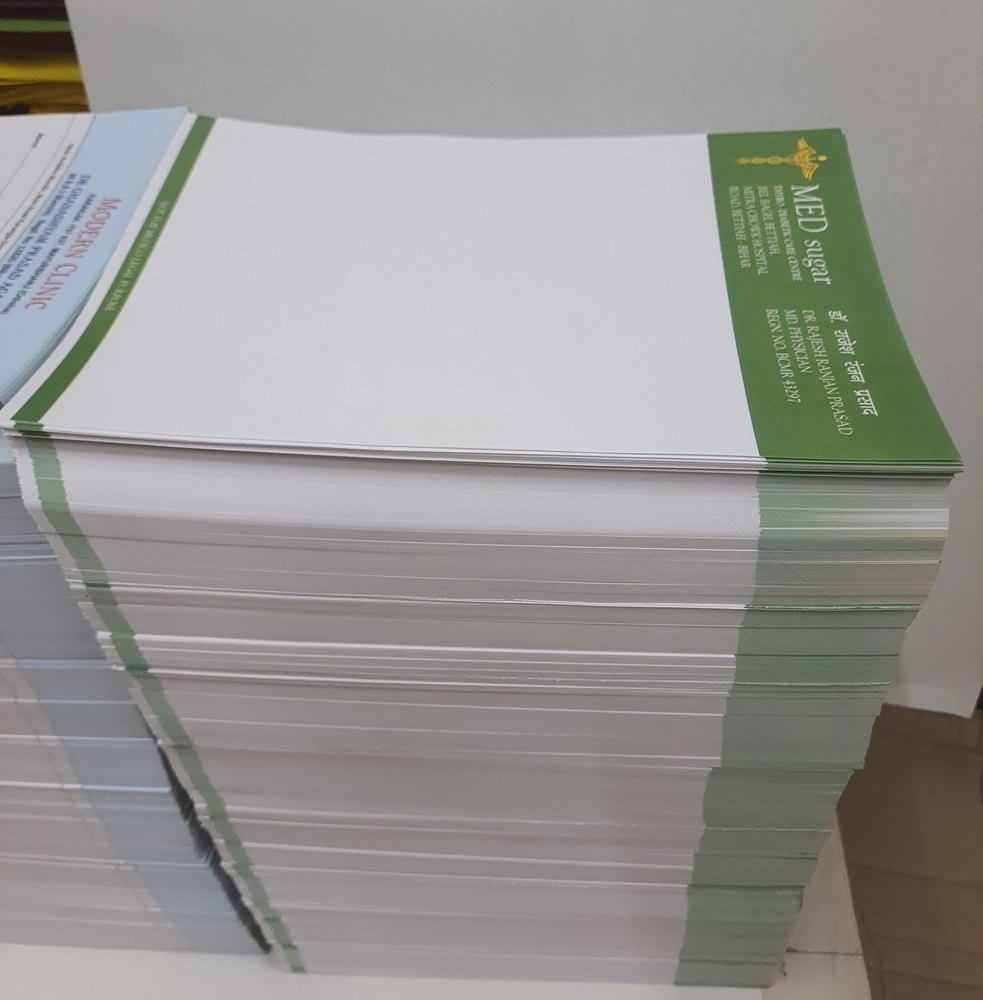 4 Days Paper Prescription Foam Printing Service, in Pan India, Dimension / Size: 8.5x11.5 Inches
