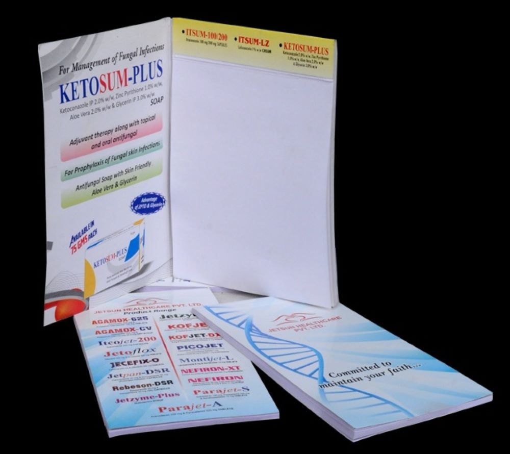 Paper Doctor Prescription Pad Printing Service, in Pan India, Dimension / Size: 8*5 Inch