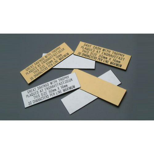 Steel Name Plate Printing Service