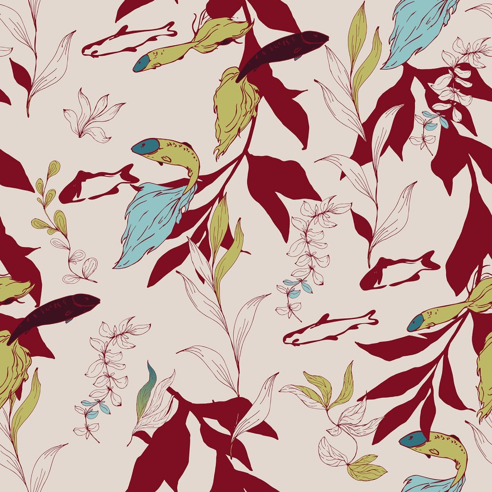 Cotton Poplin Fabric, Digital Prints, Multicolour