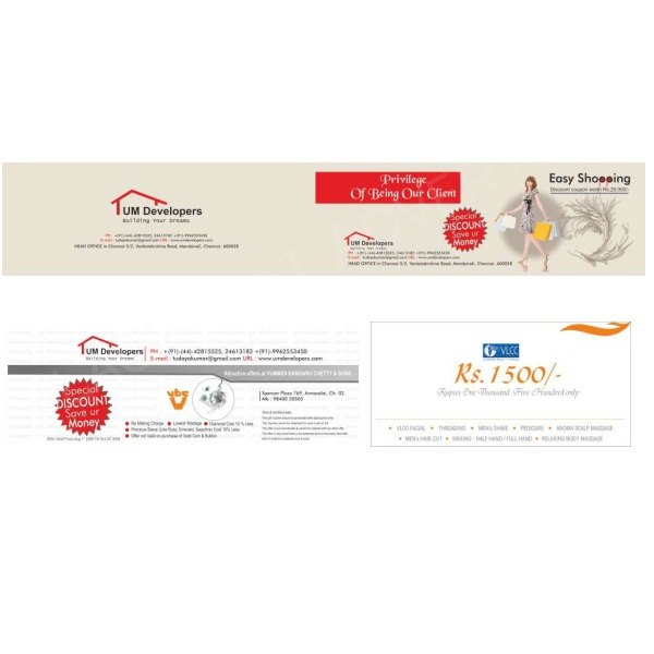 Discount Coupon Designing And Printing Service