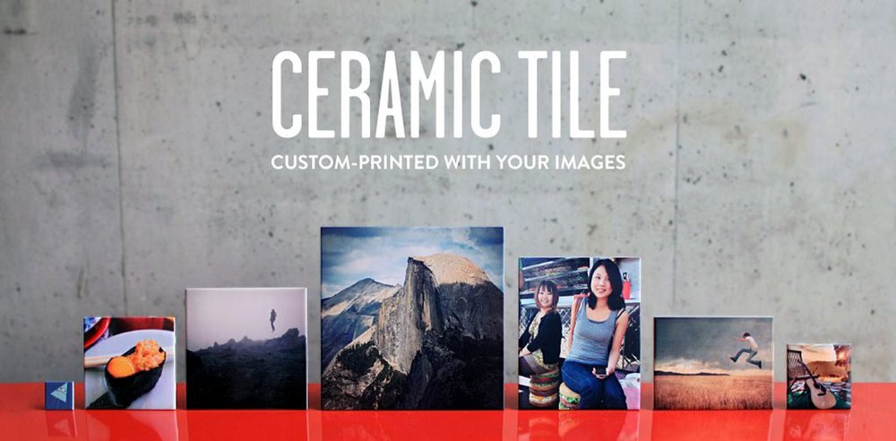 Photo Ceramic Tile Printing Service