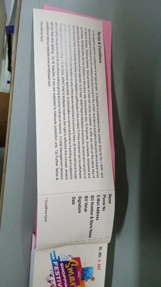 Ticket Printing Services