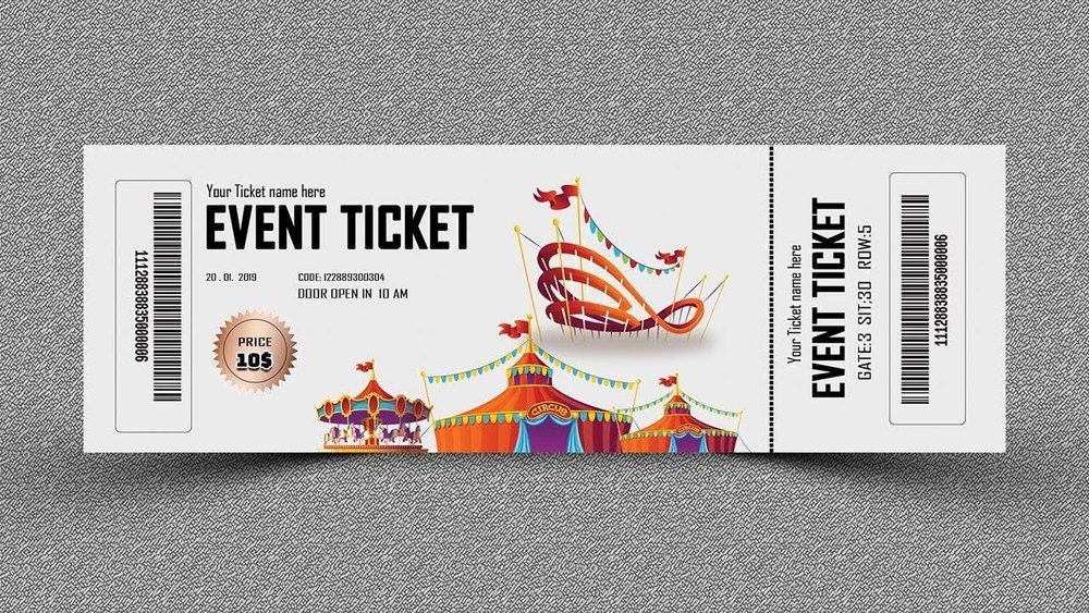 Paper Event Ticket Printing Services, In Local Area