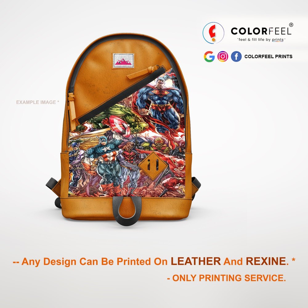 Leather Printing Service