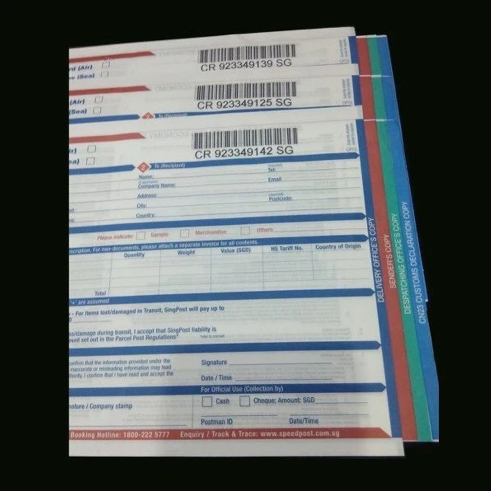 Paper Barcode Airways Bills Printing Services, in Local