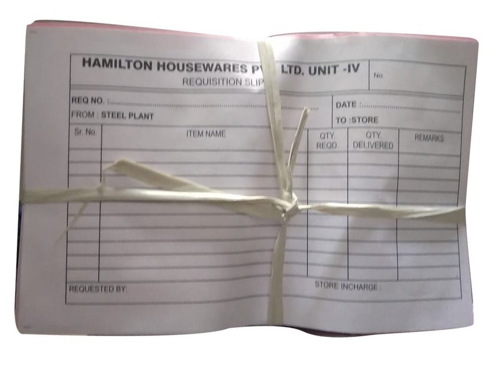 Paper Receipt Book Printing Service, in Haryana, Delhi