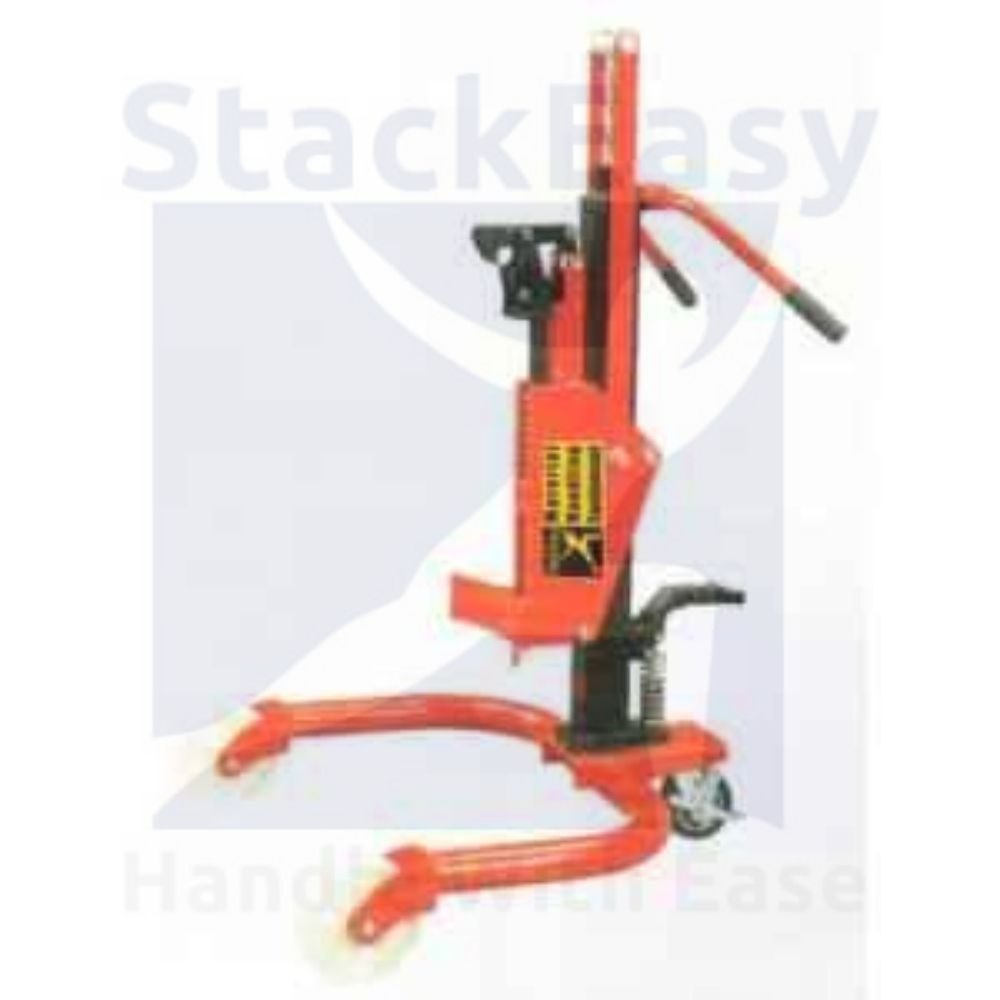 StackEasy Mild Steel Hand Drum Truck, For Industrial, No Of Wheels: 4
