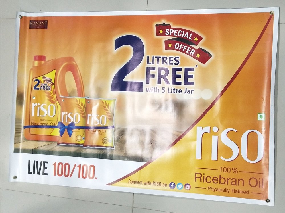 Vinyl LD Foam Banner Printing Service, in Pan India