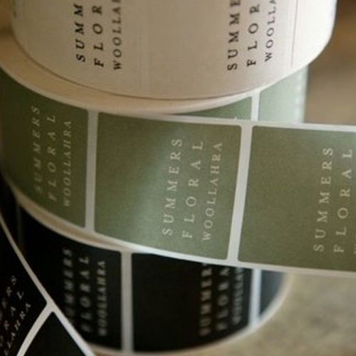 Paper Roll Printed Label, For Packaging