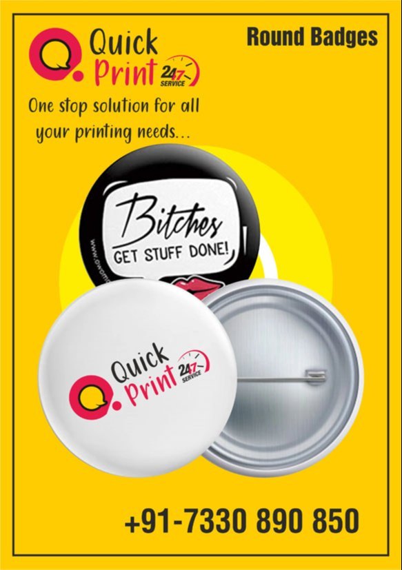 Metal Badge Printing Service, Location: India