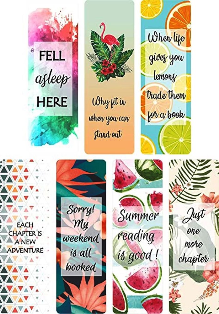Paper Bookmark Printing Services, Size: 14.50 cm
