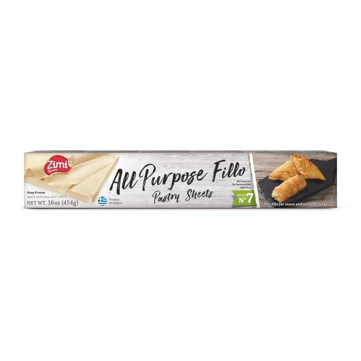 Zimi All Purpose Fillo Pastry 454 Gram