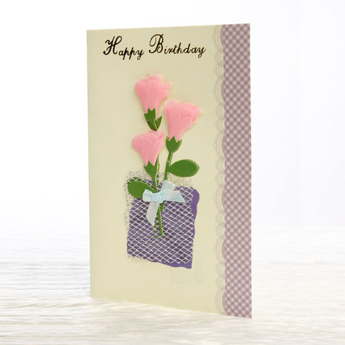 Birthday Card Printing Service, Dimension / Size: Standard