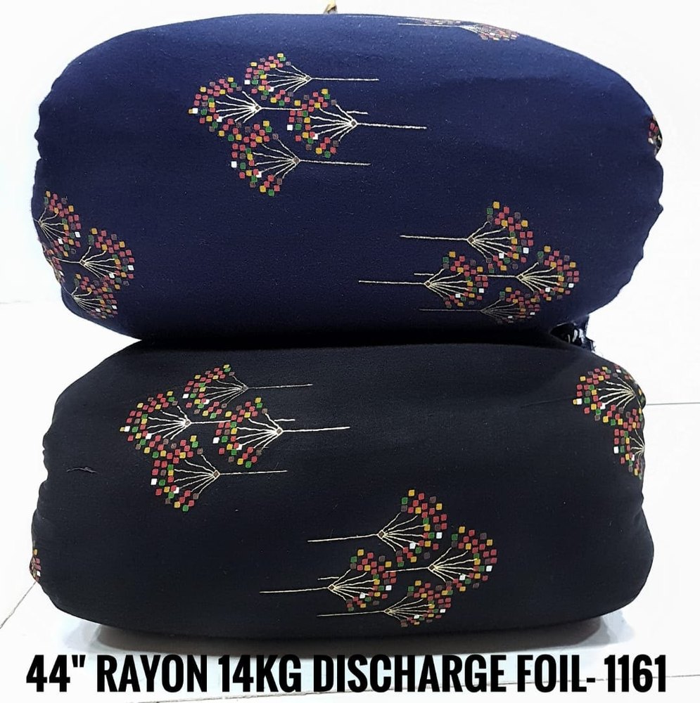 Rayon Discharge Print