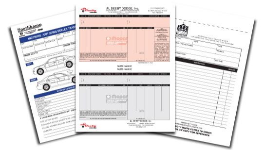 Business Forms Printing Services