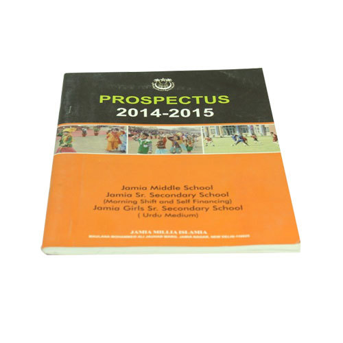 Paper Prospectus Printing Services, in India