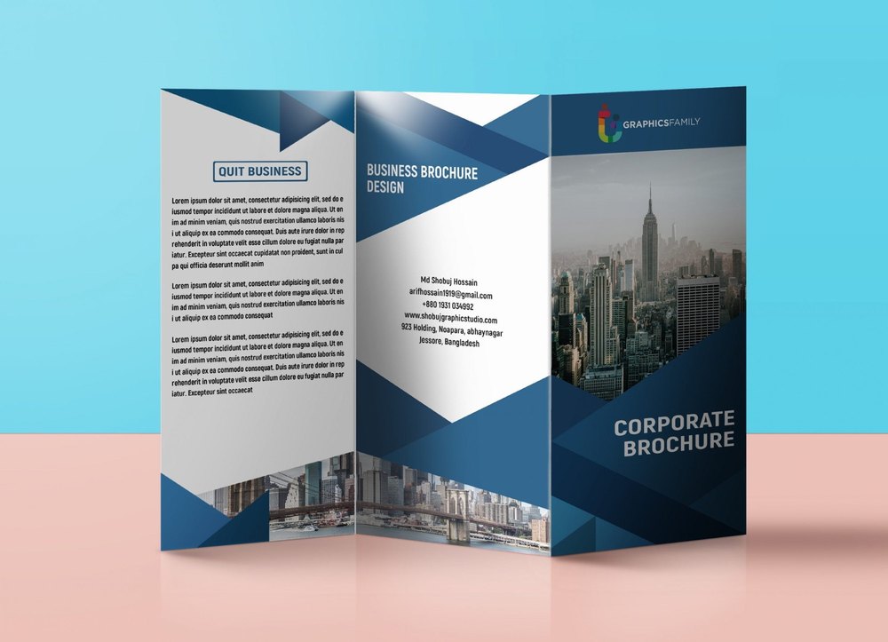 Paper Tri Fold Brochure Printing Service, in Pune