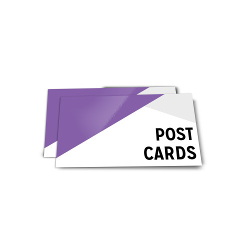 Post Card Design + Printing Service