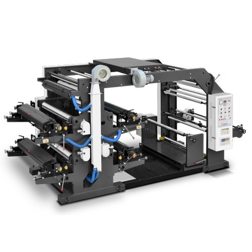 APPSONIC Stainless Steel Flexo Printing Machine 4 Color, For Non-Woven & Plastic & Woven