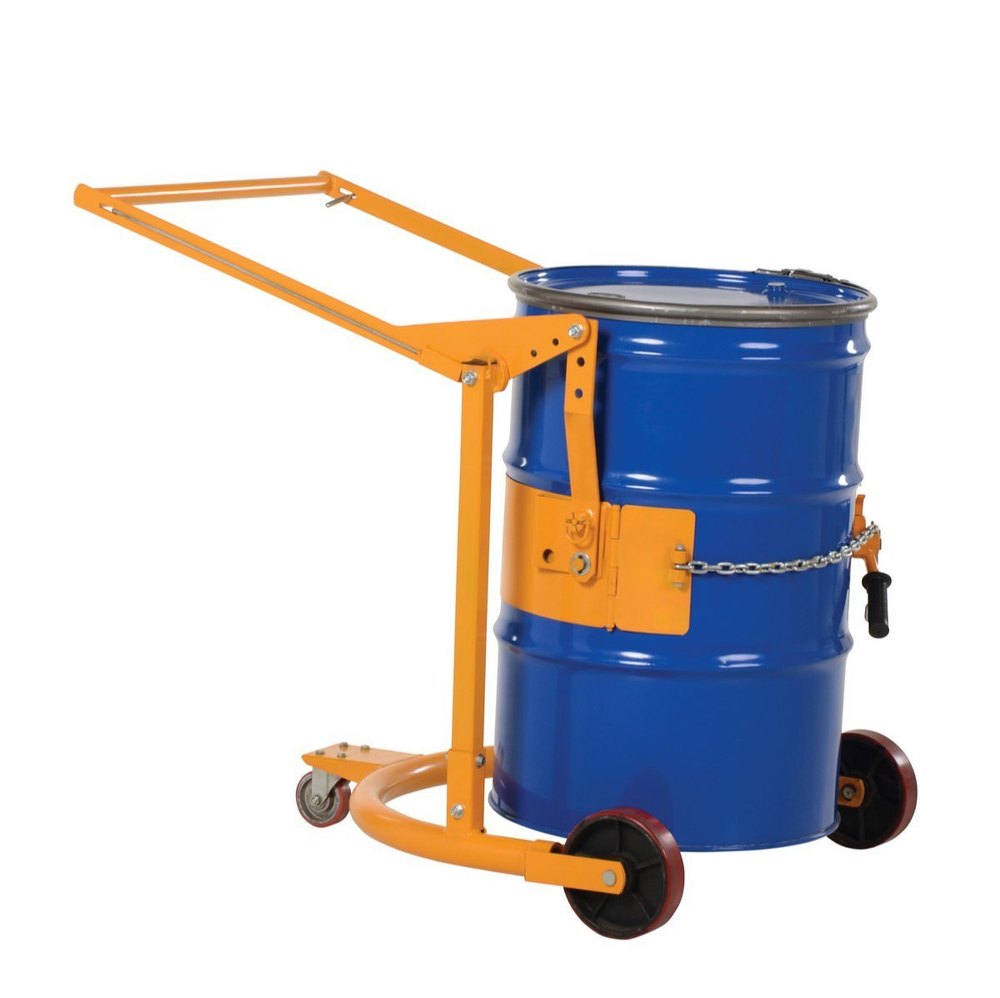 Manual Industiral Drum Stand, 250-500 mm, Model Name/Number: Sova-drum Carrier