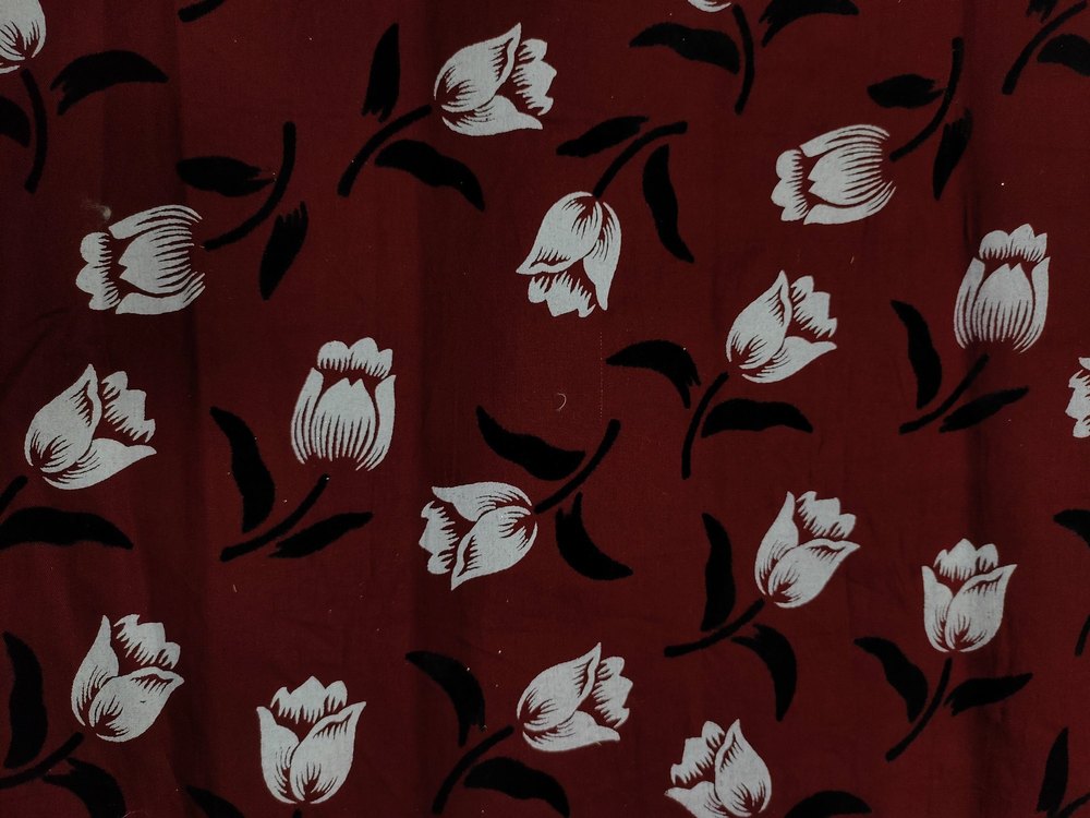 Flock Plus Ink Printing Service, In Surat, Floral