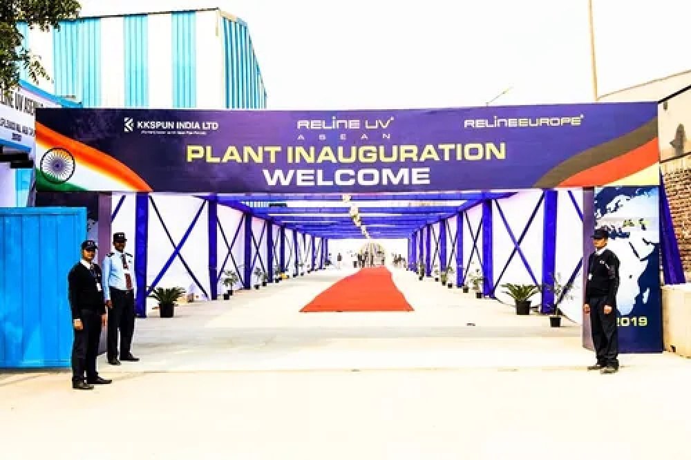 Glossy Stage Backdrop Printing Service, For Advertisement