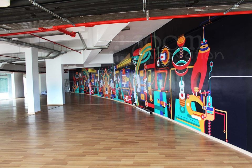 PVC Vinyl Wall Graphics Printing