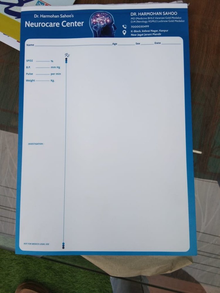 Paper Smooth Letter Pad Printing Service
