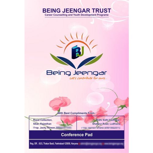 Paper Conference Pad Printing Services, Location: Local Area