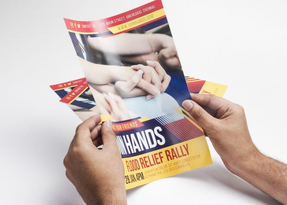 Vinyl Handbill Printing Service